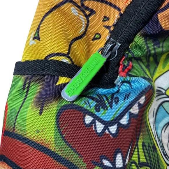 Sprayground Backpack Limited Edition Rick & Morty Genius AOP - Picture 14 of 14